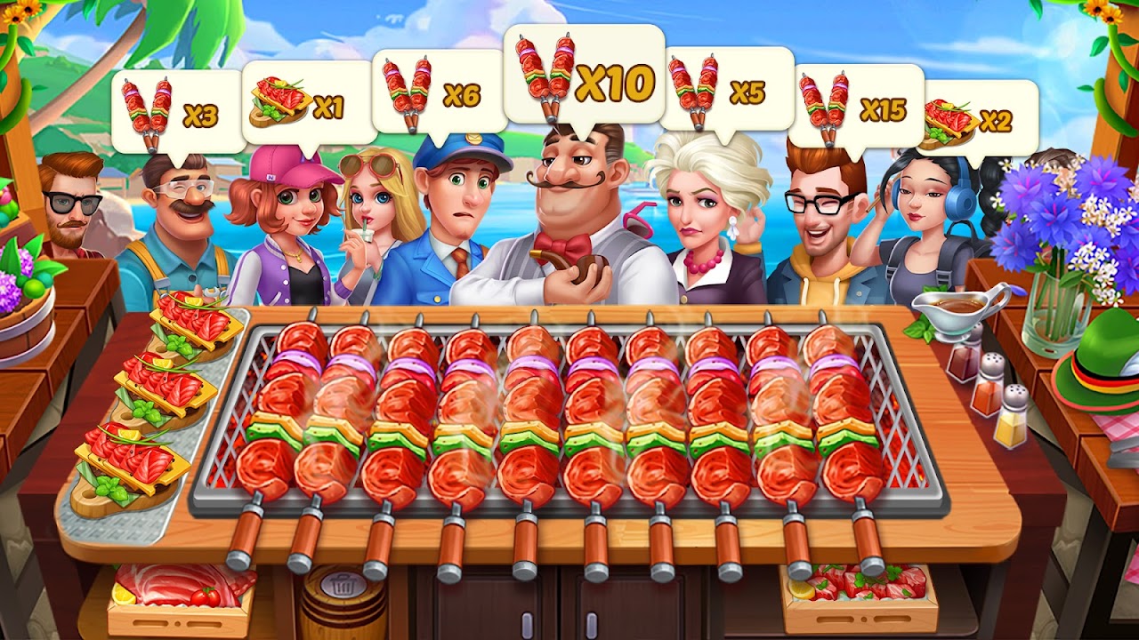 Cooking Hot - Um jogo de restaurante muito louco v1.0.46 Apk Mod (Dinheiro  Infinito) Download 2023 - Night Wolf Apk