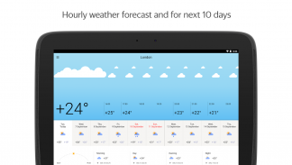 Yandex.Weather screenshot 0