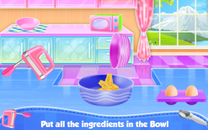 Fruity Ice Cream Cake Cooking screenshot 3