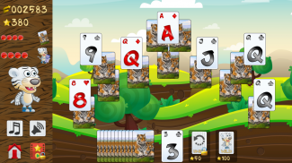Tiger Solitaire: Fun tripeaks card solitaire screenshot 9