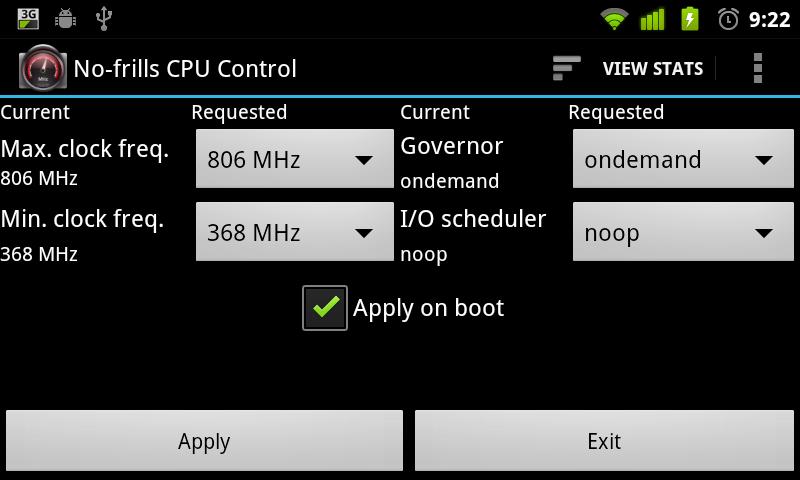 No-Frills CPU Control 1.28.2 Download Android APK | Aptoide