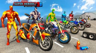 Superhero GT Bike Racing Stunt screenshot 14