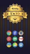 Golden Clocks - Zooper Widget screenshot 2