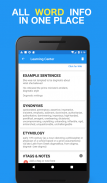 Vocabulary List:Define words & Word List +Synonyms screenshot 0