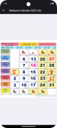 Malaysia Calendar 2025 Lite screenshot 4