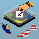 PRU Undi Malaysia Icon