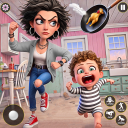 Mom & Naughty Boy Prank Game icon