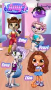 Salón de Belleza de Amy: gatitas cambian su imagen screenshot 11