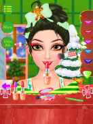 Makeover Salon -Christmas Girl screenshot 2