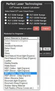 Laser Power & Speed Calculator screenshot 2