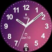 Casual Purple Pink Watch Face screenshot 0