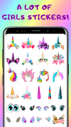 Unicorn fotoğraf çıkartmaları screenshot 4