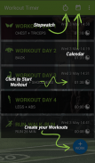 秒表：运动间隔计时器和健身 screenshot 9