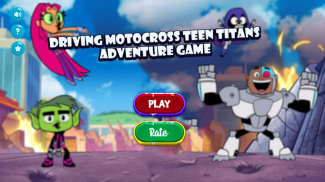 Teen titans Game Driving screenshot 2