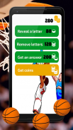 Basketball NBA - Guess the Basketball Player 2020 screenshot 9