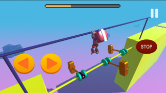 Parkour Race 3D - Robo Run screenshot 1