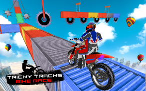 Mega Meningkatkan Bike Impossible Stunt screenshot 4