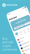 Anycoin.cz: Crypto exchange screenshot 5