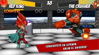 Juego de lucha Superhéroes Batalla de las sombras screenshot 6