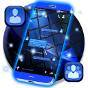 Blue SMS Theme 2021 Icon