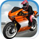 Motor Bike Racing Sports Icon