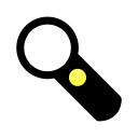 Magnifying glass, Magnifier Icon