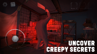 Scary Mansion:逃脱恐怖的邻居杀手，生存杀人游戏 screenshot 1
