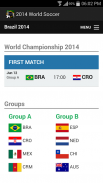 Copa mundial de fútbol 2014 screenshot 1