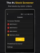 Stock Screener: Stock Tracker & Penny Stocks list screenshot 0