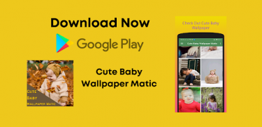 Cute Baby Wallpaper Matic screenshot 3