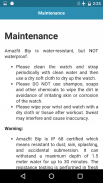 User guide for Amazfit Bip screenshot 1