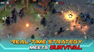 Strange World - Offline Survival RTS Game screenshot 1