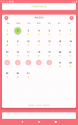 Period Tracker MMD. Ovulation & Pregnancy Calendar screenshot 2