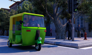 City Auto Rickshaw Tuk Tuk Taxi Driver screenshot 0