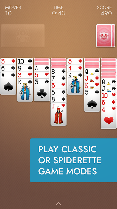 Play Spiderette Solitaire Card Game Online