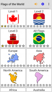 Bandiere di tutti gli stati del mondo - Il Quiz screenshot 0