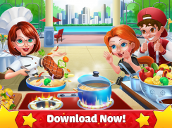 Crazy Cooking: Craze Fast Restaurant Cooking Games screenshot 1