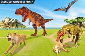Lion vs Dinosaur Battle Game screenshot 8