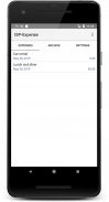 ISP Expense screenshot 1