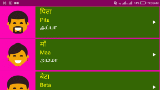 Learn Hindi from Tamil Pro screenshot 0