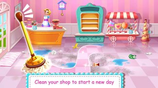 Algodão Candy Shop - Crianças Cooking Jogo screenshot 3