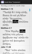 Greek New Testament screenshot 5