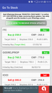 GoToStock (INTRADAY, SHORT, LONG TERM BTST PICKS) screenshot 1