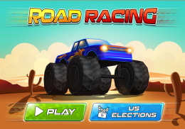 Car Race - Down The Hill Offroad Adventure Game screenshot 2