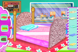 Princess Bed Cake Cooking screenshot 3