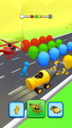 Shape Race: Car Transform Race screenshot 1