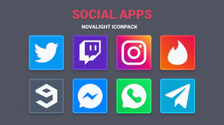 NovaLight - Icon Pack screenshot 1