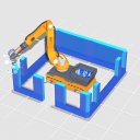 Town Builder - 3D Printing Icon