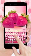 الكيبورد Love Red Strawberry screenshot 2