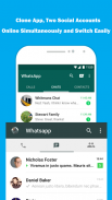 WhatsClone - Multiple Account & Parallel Space screenshot 1